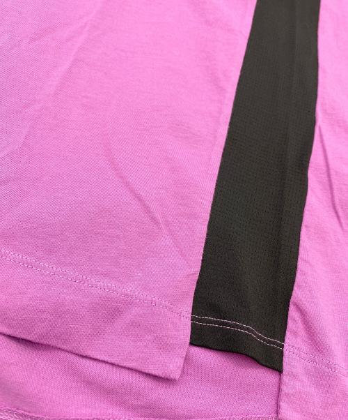 MONCLER（モンクレール）MONCLER (モンクレール) MAGLIA MANICHE CORTE ピンク サイズ:SIZE FR Sの古着・服飾アイテム