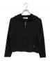 Aveniretoile（アベニールエトワール）の古着「25SS 七分袖ジップアップニットパーカー」｜ブラック
