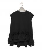 Aveniretoileアベニールエトワール）の古着「ノースリーブブラウス」｜ブラック