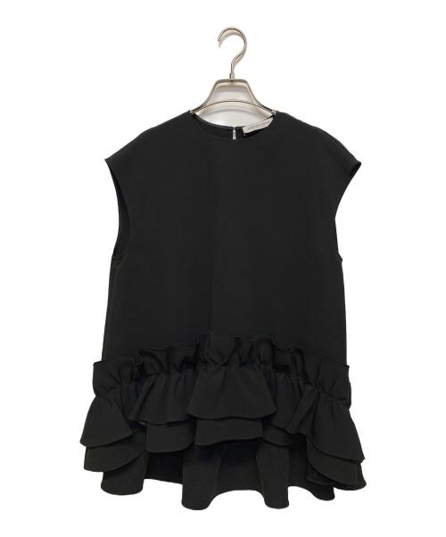 Aveniretoile（アベニールエトワール）Aveniretoile (アベニールエトワール) ノースリーブブラウス ブラック サイズ:SIZE 36の古着・服飾アイテム