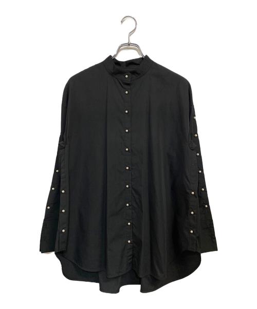 TSURU by MARIKO OIKAWA（ツルバイマリコオイカワ）TSURU by MARIKO OIKAWA (ツルバイマリコオイカワ) Symphony/パールブラウス ブラック サイズ:SIZE Freeの古着・服飾アイテム