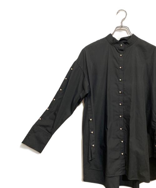 TSURU by MARIKO OIKAWA（ツルバイマリコオイカワ）TSURU by MARIKO OIKAWA (ツルバイマリコオイカワ) Symphony/パールブラウス ブラック サイズ:SIZE Freeの古着・服飾アイテム