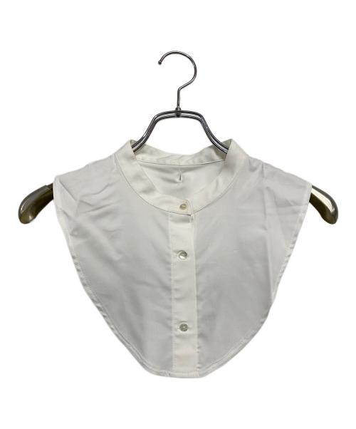 23区（ニジュウサンク）23区 (ニジュウサンク) 25SS シャツ コンビネーション ニット ブラック×ホワイト サイズ:SIZE 38 (9号 M)の古着・服飾アイテム