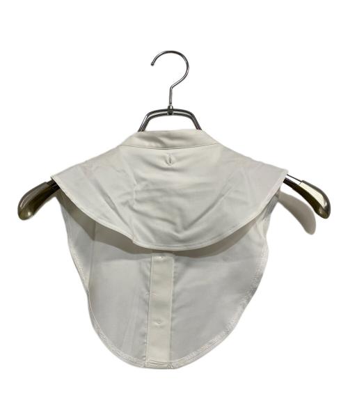 23区（ニジュウサンク）23区 (ニジュウサンク) 25SS シャツ コンビネーション ニット ブラック×ホワイト サイズ:SIZE 38 (9号 M)の古着・服飾アイテム