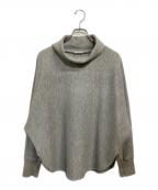 DES PRESデ プレ）の古着「23AW ニットコンビネーション ハイネックプルオーバー」｜グレー