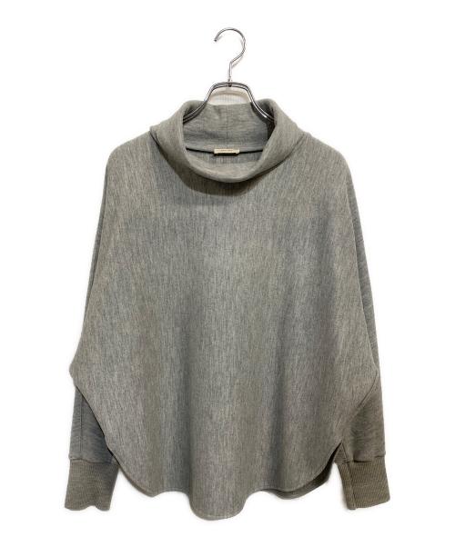 DES PRES（デ プレ）DES PRES (デ プレ) 23AW ニットコンビネーション ハイネックプルオーバー グレー サイズ:SIZE Freeの古着・服飾アイテム