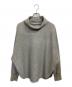 DES PRES（デ プレ）の古着「23AW ニットコンビネーション ハイネックプルオーバー」｜グレー