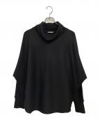 DES PRESデ プレ）の古着「24AW ニットコンビネーション タートルネックプルオーバー」｜ブラック