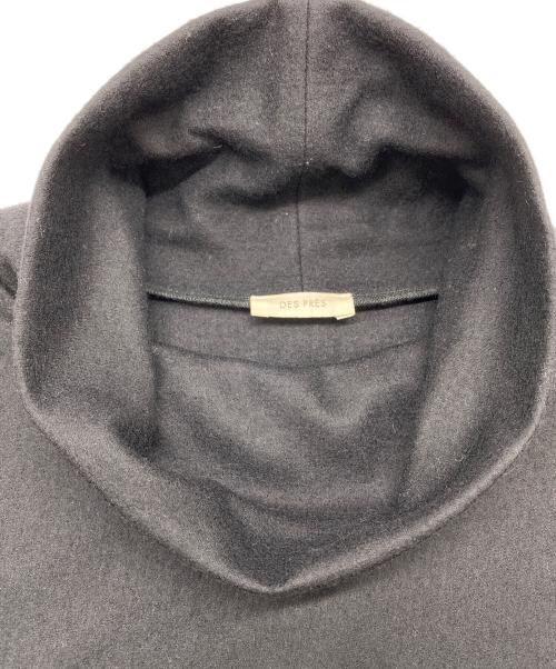 DES PRES（デ プレ）DES PRES (デ プレ) 24AW ニットコンビネーション タートルネックプルオーバー ブラック サイズ:SIZE Freeの古着・服飾アイテム