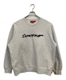 SUPREME（シュプリーム）の古着「Futura Logo Crewneck」｜グレー