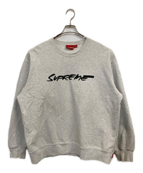 SUPREME（シュプリーム）SUPREME (シュプリーム) Futura Logo Crewneck グレー サイズ:SIZE US XLの古着・服飾アイテム