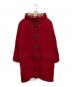 GLOVER ALL（グローバーオール）の古着「ダッフルコート」｜レッド