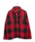 L.L.Bean（エルエルビーン）の古着「復刻タグマッキーノジャケット」｜ブラック×レッド