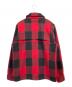 L.L.Bean (エルエルビーン) 復刻タグマッキーノジャケット ブラック×レッド サイズ:SIZE L (US M)：9000円
