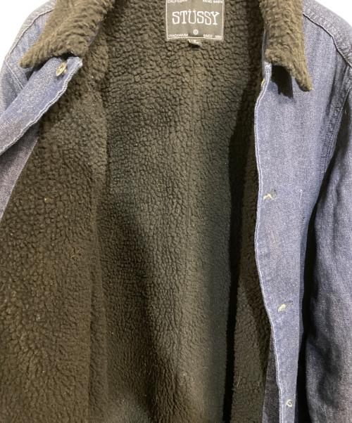 stussy（ステューシー）stussy (ステューシー) 内ボアジャケット インディゴ サイズ:SIZE Lの古着・服飾アイテム