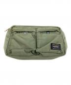 PORTERポーター）の古着「ウエストバッグ　タンカー」｜グリーン