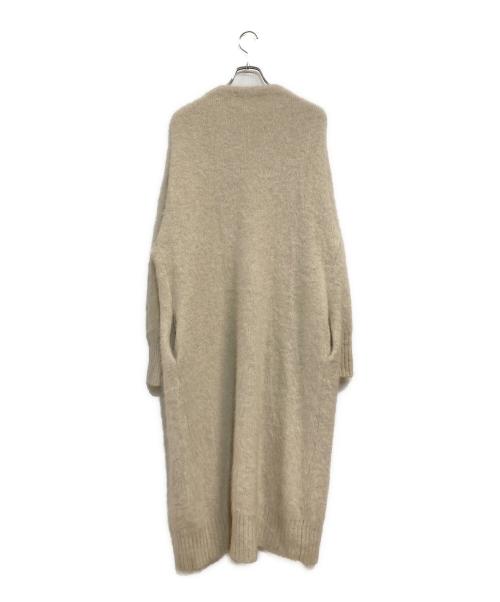 Whim Gazette（ウィムガゼット）Whim Gazette (ウィムガゼット) 厚手カーディガン ベージュ サイズ:SIZE Freeの古着・服飾アイテム