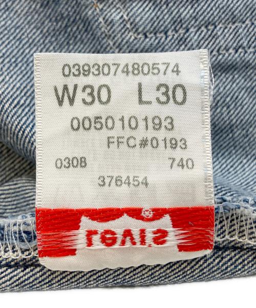 LEVI'S 501（リーバイス）LEVI'S 501 (リーバイス) 00's レギュラーストレートジーンズ ミディアムインディゴ サイズ:SIZE 76cm (W30) 未使用品の古着・服飾アイテム