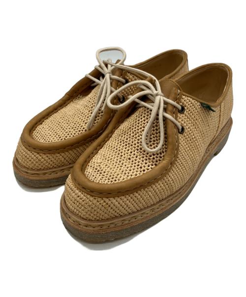 PARABOOT（パラブーツ）PARABOOT (パラブーツ) MICHAEL RAPHIA ベージュ サイズ:391/2の古着・服飾アイテム