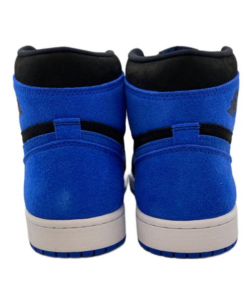 NIKE（ナイキ）NIKE (ナイキ) AIR JORDAN 1 RETRO HIGH OG ブラック×ブルー サイズ:SIZE 26.5cmの古着・服飾アイテム