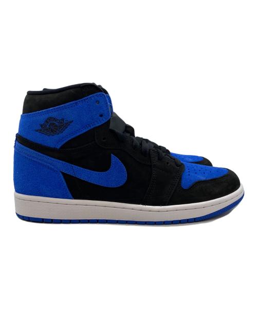 NIKE（ナイキ）NIKE (ナイキ) AIR JORDAN 1 RETRO HIGH OG ブラック×ブルー サイズ:SIZE 26.5cmの古着・服飾アイテム