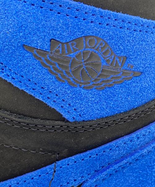 NIKE（ナイキ）NIKE (ナイキ) AIR JORDAN 1 RETRO HIGH OG ブラック×ブルー サイズ:SIZE 26.5cmの古着・服飾アイテム