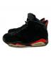 NIKE (ナイキ) AIR JORDAN6 ブラック サイズ:26cm：12000円