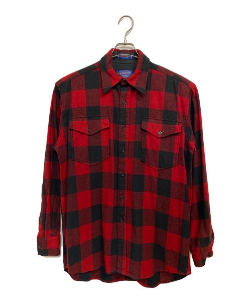 PENDLETON（ペンドルトン）PENDLETON (ペンドルトン) ガイドシャツ HA011 レッドブラックバッファロー サイズ:SIZE US Mの古着・服飾アイテム