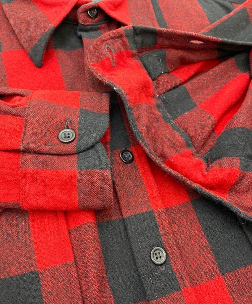 PENDLETON（ペンドルトン）PENDLETON (ペンドルトン) ガイドシャツ HA011 レッドブラックバッファロー サイズ:SIZE US Mの古着・服飾アイテム