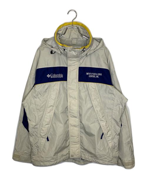 Columbia（コロンビア）Columbia (コロンビア) マウンテンパーカー ネイビー×ベージュ サイズ:SIZE Mの古着・服飾アイテム