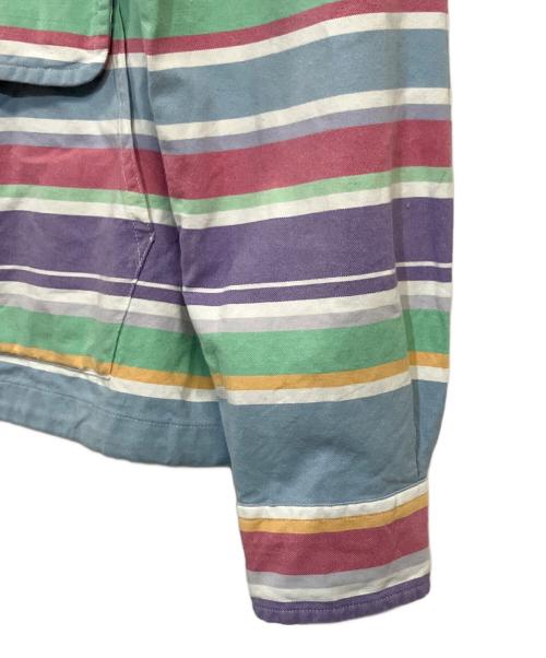 POLO RALPH LAUREN（ポロ・ラルフローレン）POLO RALPH LAUREN (ポロ・ラルフローレン) オックスフォードプルオーバーフーディ ブルー系マルチカラー サイズ:SIZE L (US M)の古着・服飾アイテム