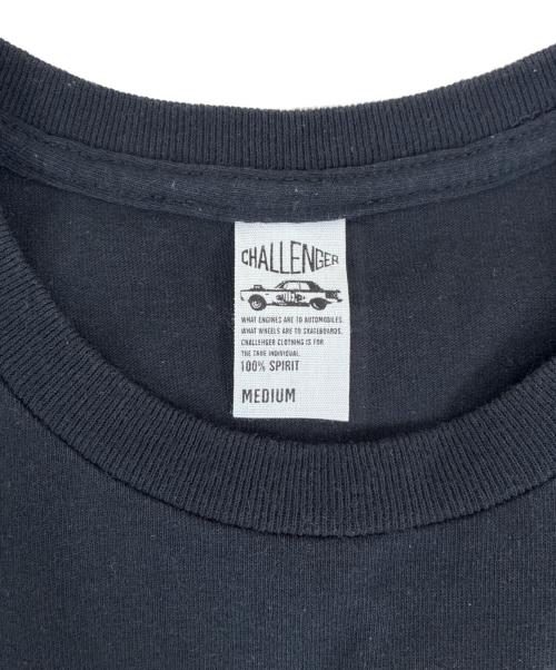 CHALLENGER（チャレンジャー）CHALLENGER (チャレンジャー) 半袖Tシャツ ブラック サイズ:MEDIUMの古着・服飾アイテム