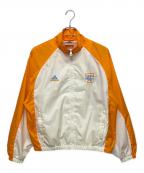 テネシー・レディーボランティアーズ×adidasテネシー・レディーボランティアーズ×アディダス）の古着「'90s NCAA ウインドブレーカー」｜ホワイト×オレンジ