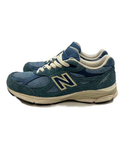 NEW BALANCE（ニューバランス）NEW BALANCE (ニューバランス) LEVI'S (リーバイス) 990v3 ネイビー サイズ:28.5㎝の古着・服飾アイテム