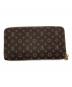 LOUIS VUITTON (ルイ ヴィトン) ジッピー ウォレット ブラウン：16000円