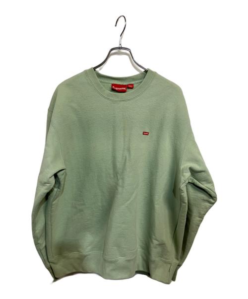 SUPREME（シュプリーム）Supreme (シュプリーム) Small Box Crewneck グリーン サイズ:Mの古着・服飾アイテム