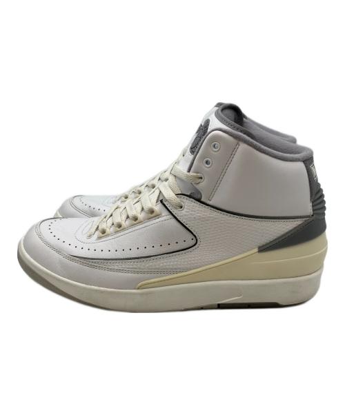 NIKE（ナイキ）NIKE (ナイキ) AIR JORDAN2 グレー×ホワイト サイズ:28.5㎝の古着・服飾アイテム