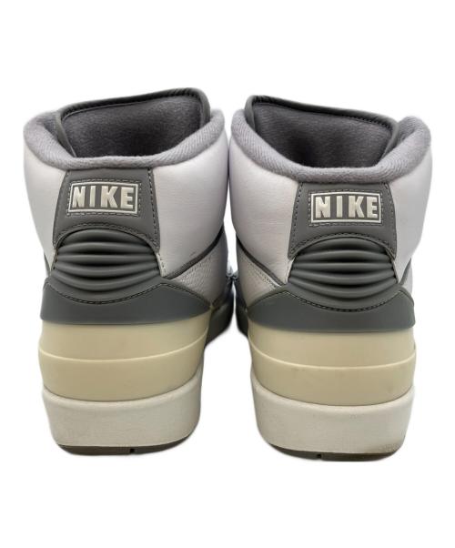 NIKE（ナイキ）NIKE (ナイキ) AIR JORDAN2 グレー×ホワイト サイズ:28.5㎝の古着・服飾アイテム