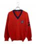 CHAPS RALPH LAUREN（チャップス ラルフローレン）の古着「80-90s クリケットセーター」｜レッド