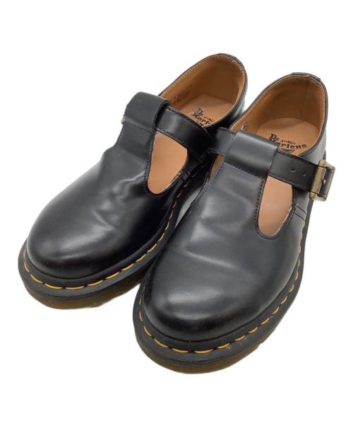 Dr.Martens（ドクターマーチン）Dr.Martens (ドクターマーチン) POLLEY Tバーシューズ ブラック サイズ:SIZE UK4	の古着・服飾アイテム