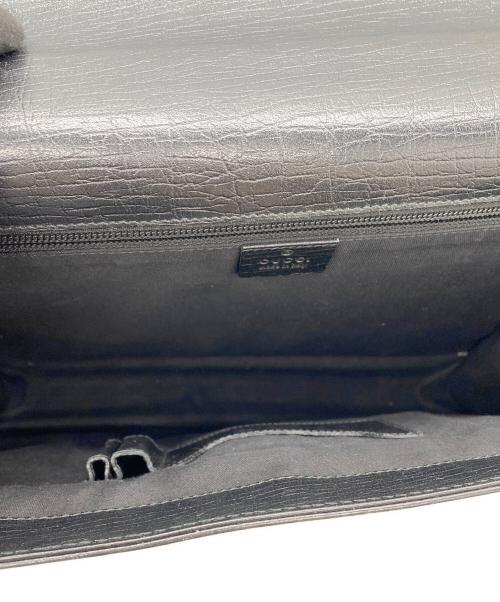 GUCCI（グッチ）GUCCI (グッチ) ブリーフケース ブラックの古着・服飾アイテム