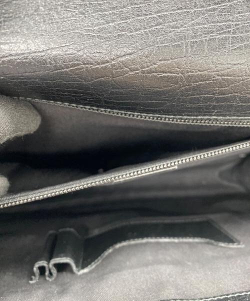 GUCCI（グッチ）GUCCI (グッチ) ブリーフケース ブラックの古着・服飾アイテム