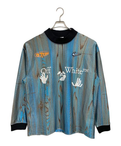 NIKE（ナイキ）NIKE (ナイキ) OFF-WHITE (オフホワイト) NRG CL JERSEY ブルー サイズ:SIZE L (JP)の古着・服飾アイテム
