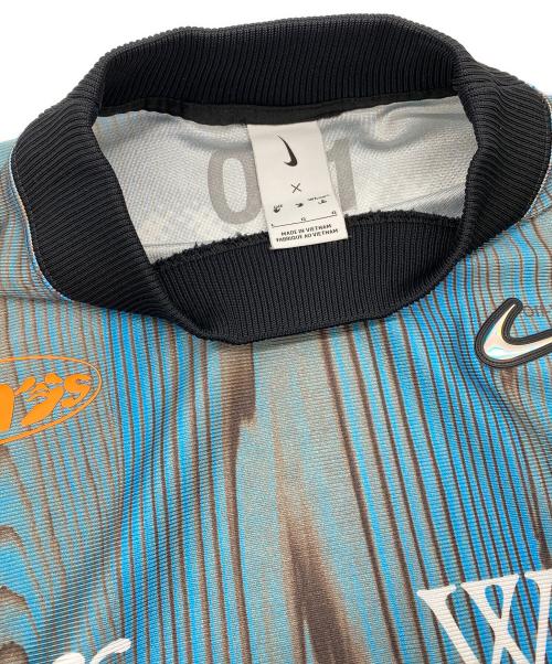 NIKE（ナイキ）NIKE (ナイキ) OFF-WHITE (オフホワイト) NRG CL JERSEY ブルー サイズ:SIZE L (JP)の古着・服飾アイテム