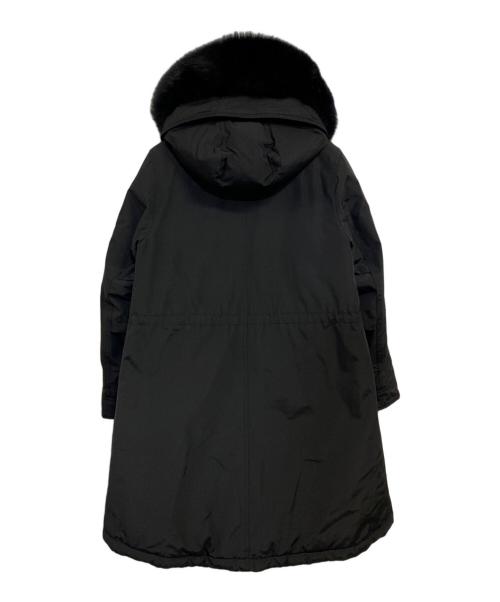 WOOLRICH（ウールリッチ）WOOLRICH (ウールリッチ) JOURNAL STANDARD relume (ジャーナルスタンダード レリューム) ダウンコート ブラック サイズ:Sの古着・服飾アイテム