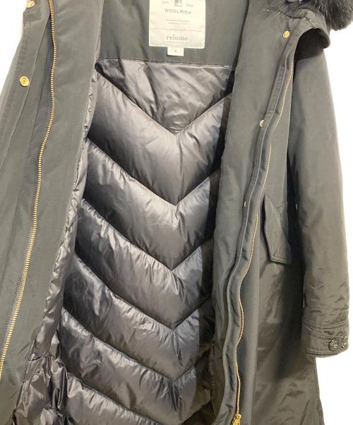 WOOLRICH（ウールリッチ）WOOLRICH (ウールリッチ) JOURNAL STANDARD relume (ジャーナルスタンダード レリューム) ダウンコート ブラック サイズ:Sの古着・服飾アイテム