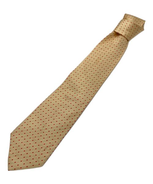 PAUL SMITH（ポールスミス）PAUL SMITH (ポールスミス) ドットネクタイ ライトイエロー サイズ:SIZE Freeの古着・服飾アイテム