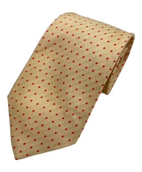 PAUL SMITH（ポールスミス）PAUL SMITH (ポールスミス) ドットネクタイ ライトイエロー サイズ:SIZE Freeの古着・服飾アイテム