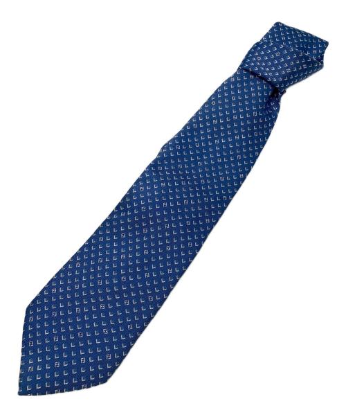 FENDI（フェンディ）FENDI (フェンディ) スクエアドットネクタイ ブルー サイズ:SIZE Freeの古着・服飾アイテム