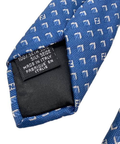 FENDI（フェンディ）FENDI (フェンディ) スクエアドットネクタイ ブルー サイズ:SIZE Freeの古着・服飾アイテム